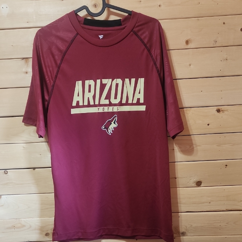 Fanatics Arizona Coyotes Hockey T-Shirt Size Medium